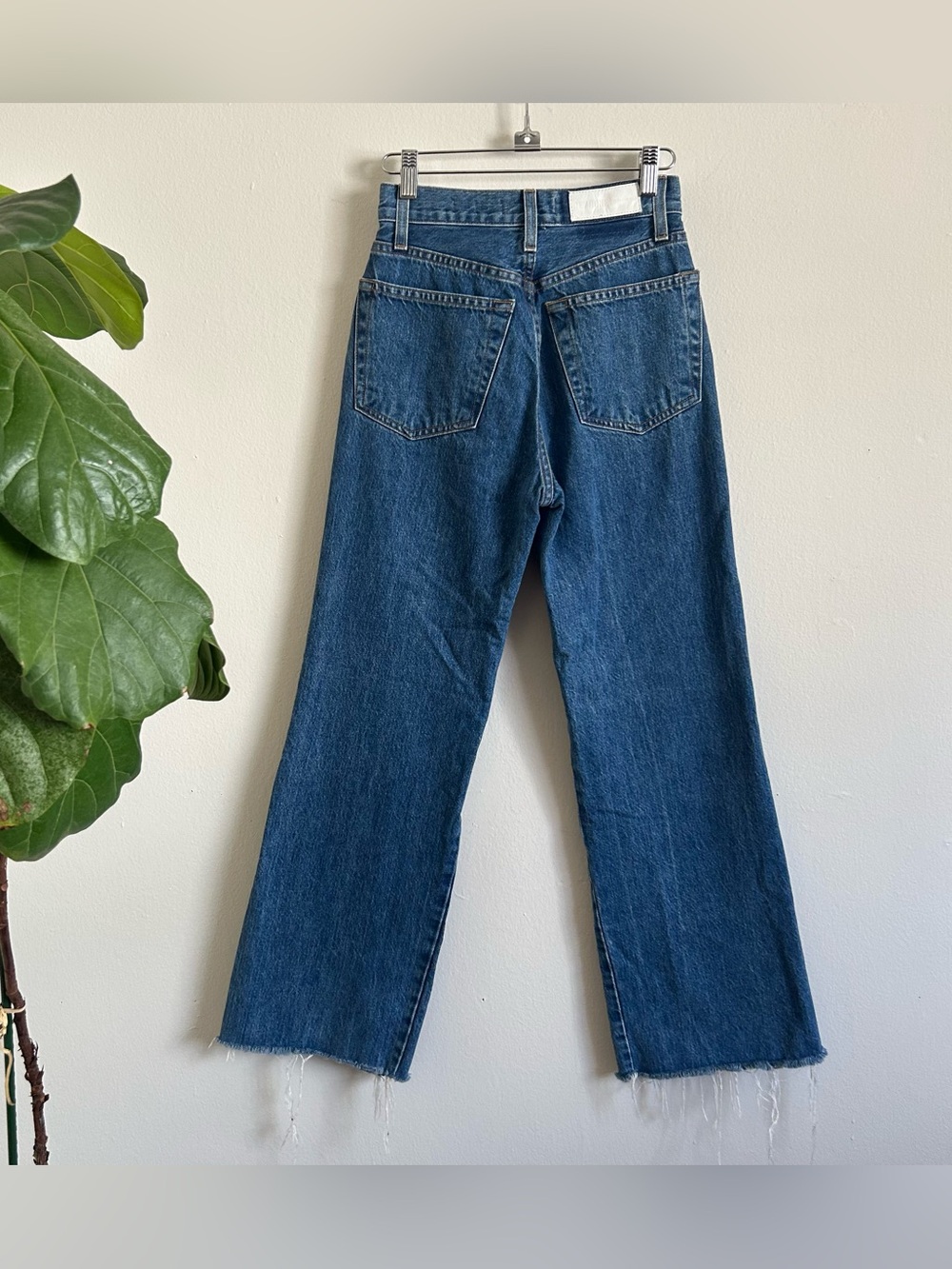 Re/Done High Rise Flared Jeans - Picture 4 of 10